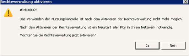 DATEV Rechteverwaltung: Übersicht nach der Umstellung