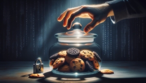 Monitoring-Ansicht während des live gestoppten Hackerangriffs