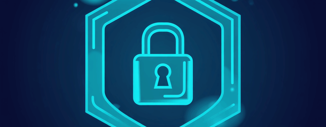 Ransomware-Schutz für KMU: Vorhängeschloss über verschlüsseltem Datenschild, bios-tec